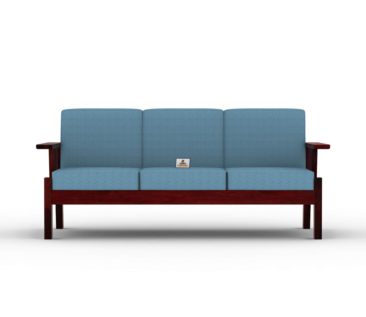 Beamish Wooden 3+1+1 Sofa Set - Urbnfurnish