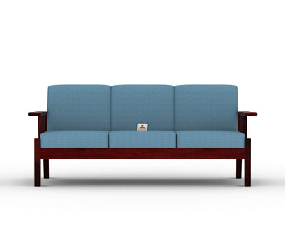 Beamish Wooden 3+1+1 Sofa Set - Urbnfurnish