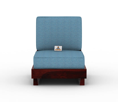 Finlauy Wooden 3+1+1 Sofa Set - Urbnfurnish