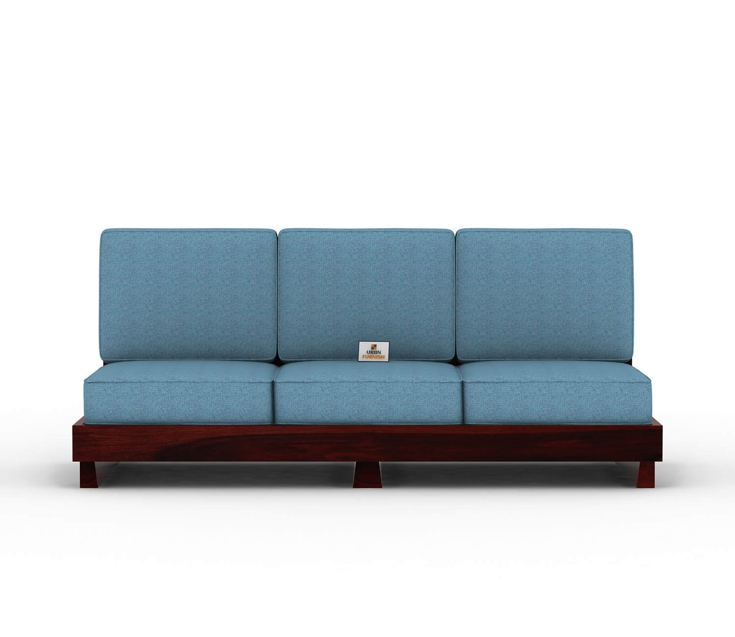 Finlauy Wooden 3+1+1 Sofa Set - Urbnfurnish