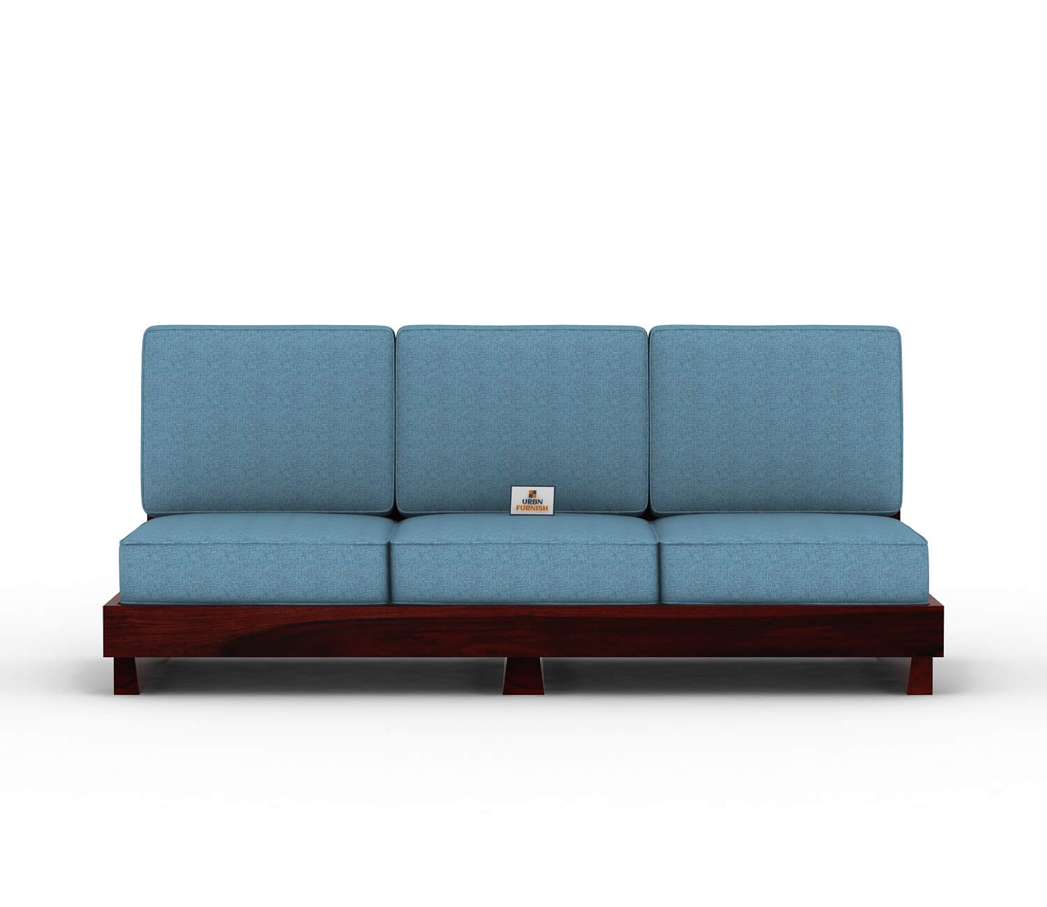 Finlauy Wooden 3+1+1 Sofa Set - Urbnfurnish