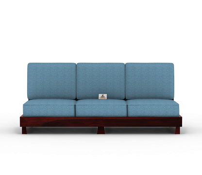 Finlauy Wooden 3+1+1 Sofa Set - Urbnfurnish