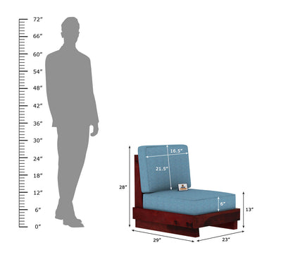 Finlauy Wooden 3+1+1 Sofa Set - Urbnfurnish