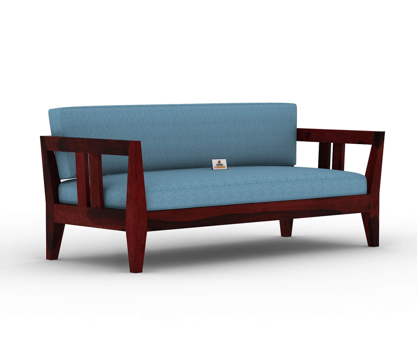 Sacby Wooden 3+1+1 Sofa Set - Urbnfurnish