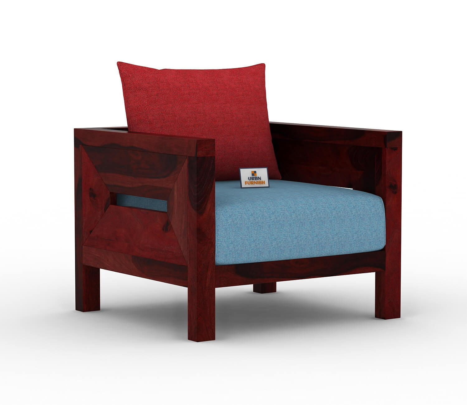 Stamford Wooden 3+1+1 Sofa Set - Urbnfurnish