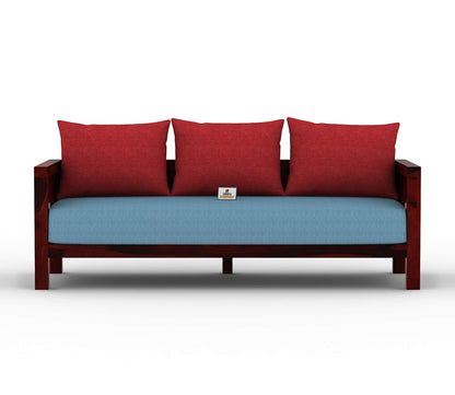 Stamford Wooden 3+1+1 Sofa Set - Urbnfurnish