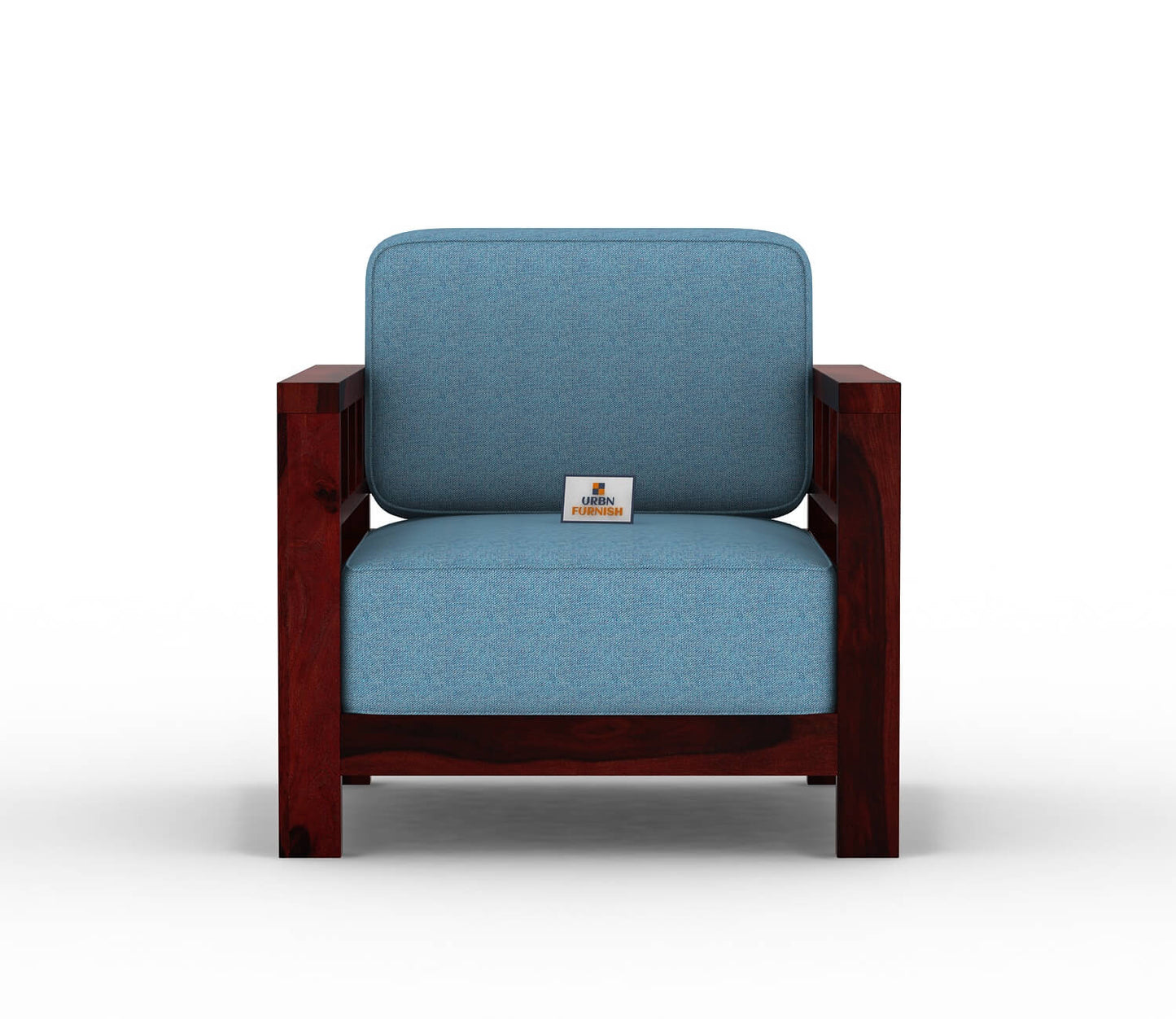 Drake Wooden 3+1+1 Sofa Set - Urbnfurnish