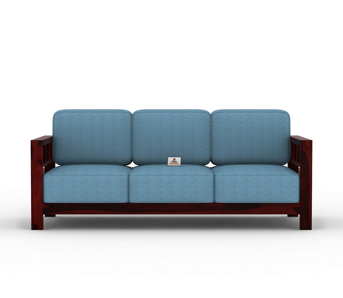 Drake Wooden 3+1+1 Sofa Set - Urbnfurnish