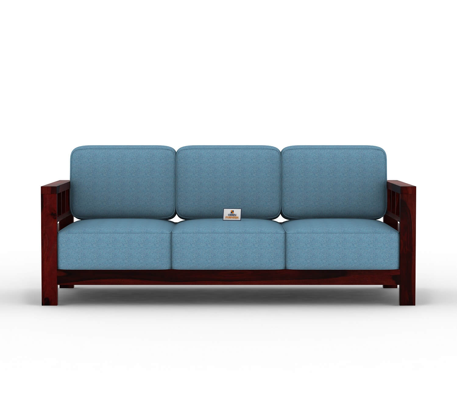 Drake Wooden 3+1+1 Sofa Set - Urbnfurnish