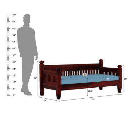 Ruby Wooden 3+1+1 Sofa Set - Urbnfurnish