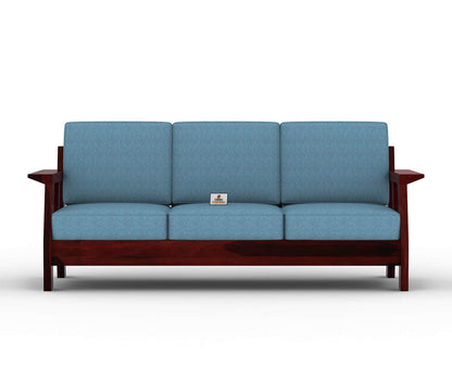 Edkin Wooden 3+1+1 Sofa Set - Urbnfurnish