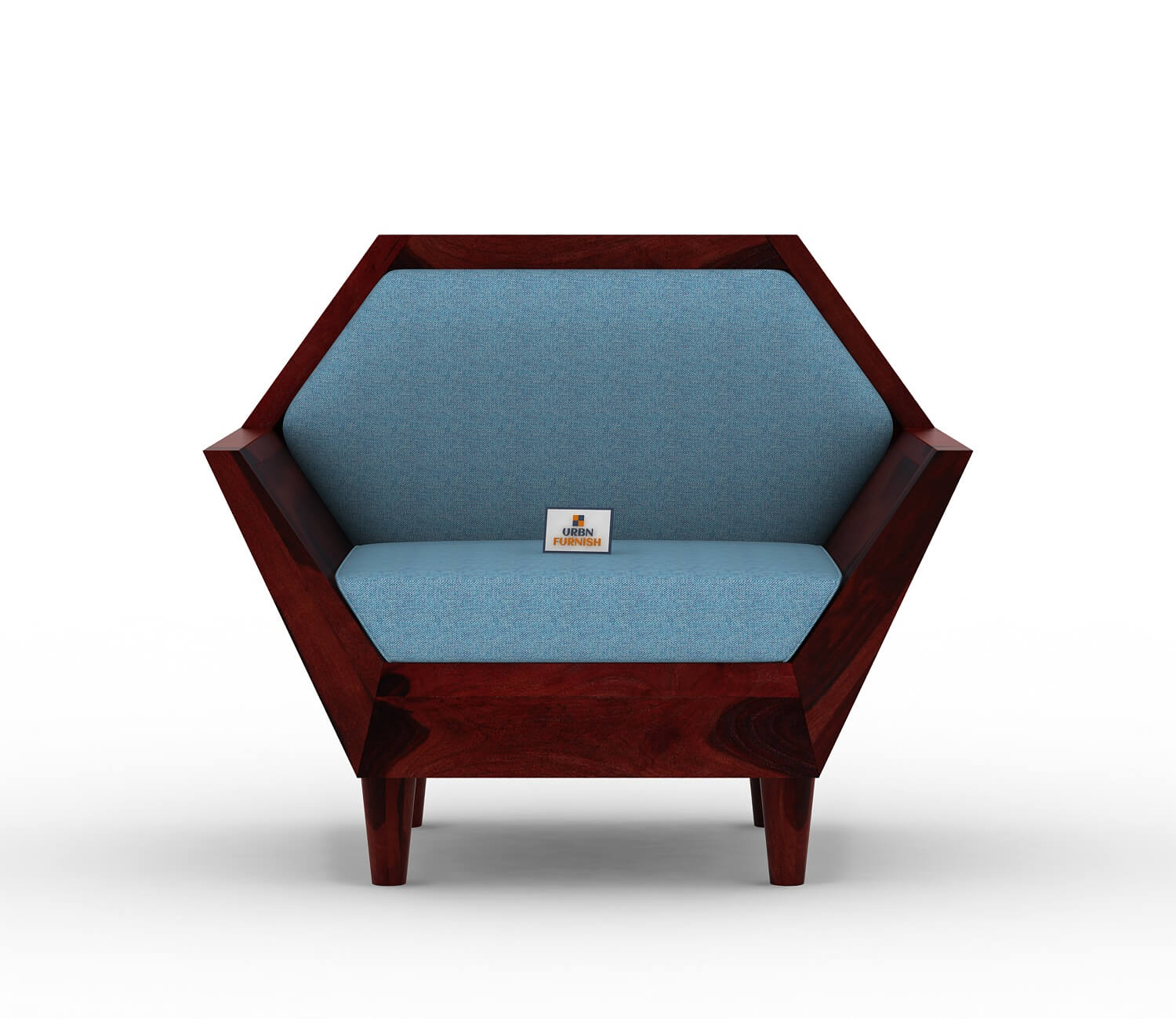 Jones Wooden 3+1+1 Sofa Set - Urbnfurnish