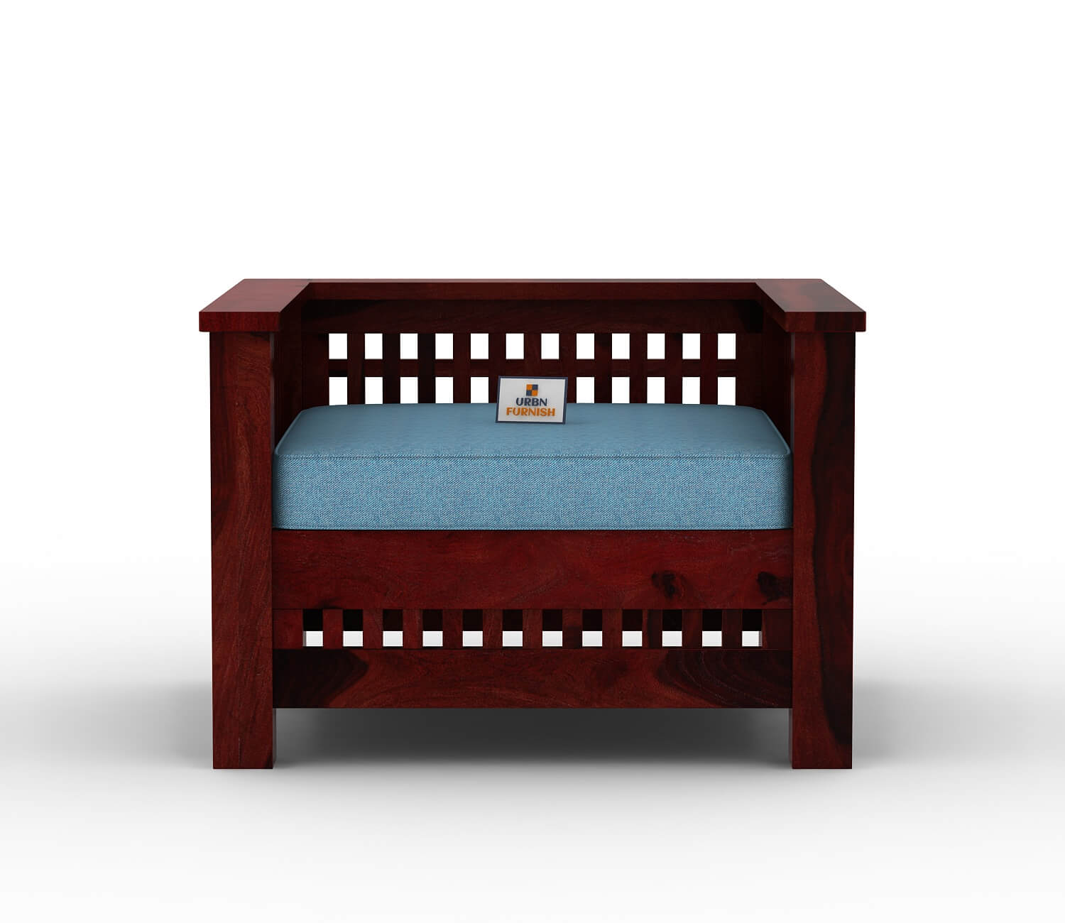 Bradford Wooden 3+1+1 Sofa Set - Urbnfurnish