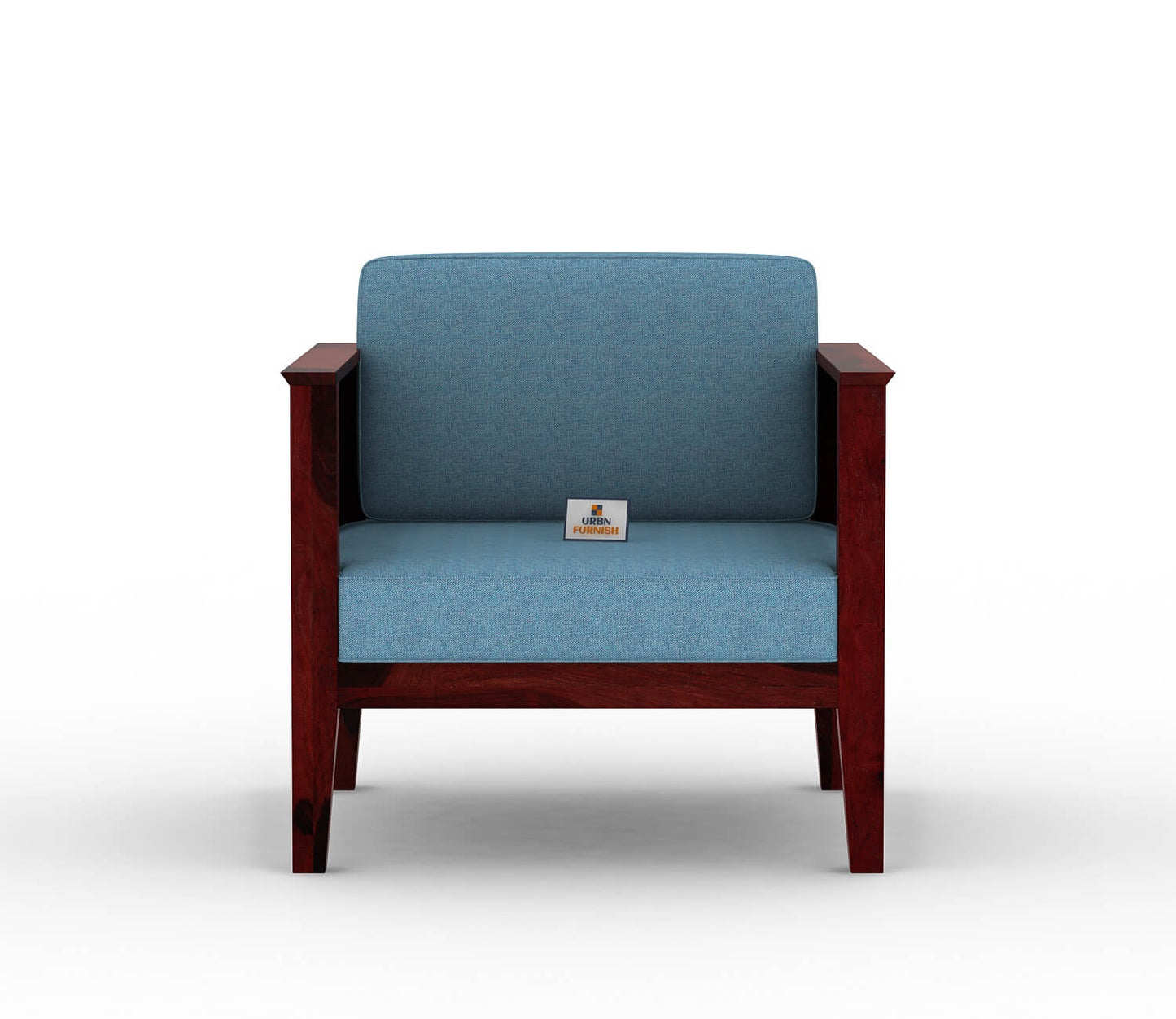 Venice Wooden 3+1+1 Sofa Set - Urbnfurnish
