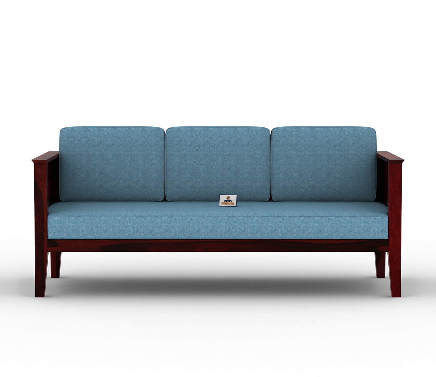 Venice Wooden 3+1+1 Sofa Set - Urbnfurnish