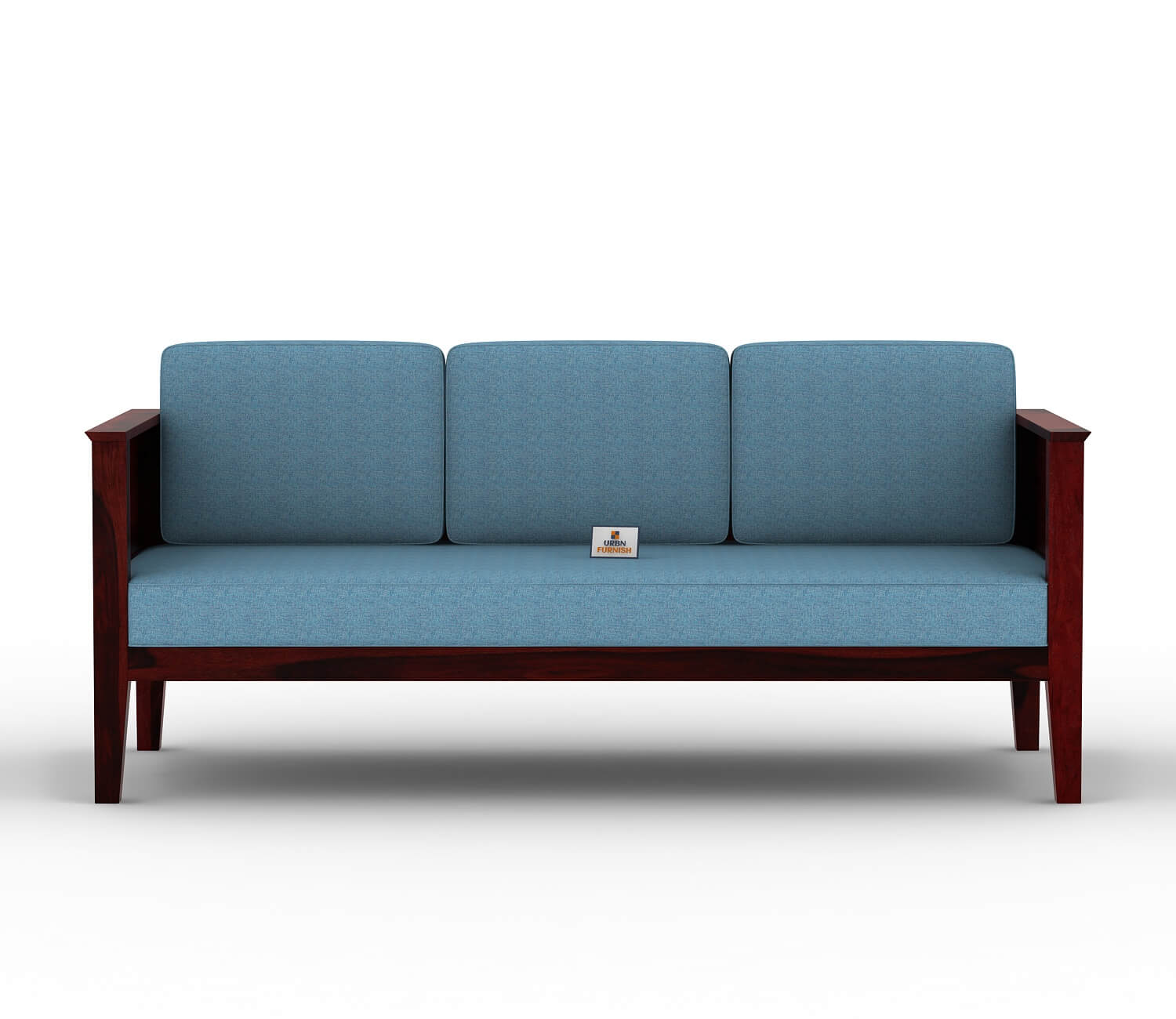 Venice Wooden 3+1+1 Sofa Set - Urbnfurnish