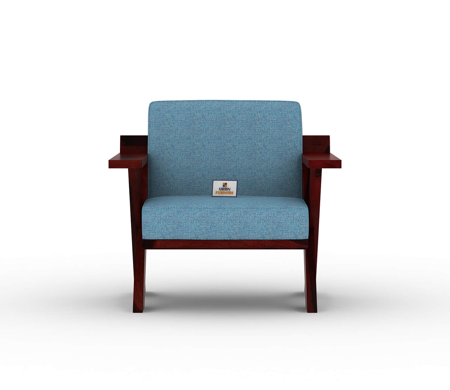 Lewis Wooden 3+1+1 Sofa Set - Urbnfurnish