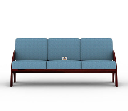 Smith Wooden 3+1+1 Sofa Set - Urbnfurnish