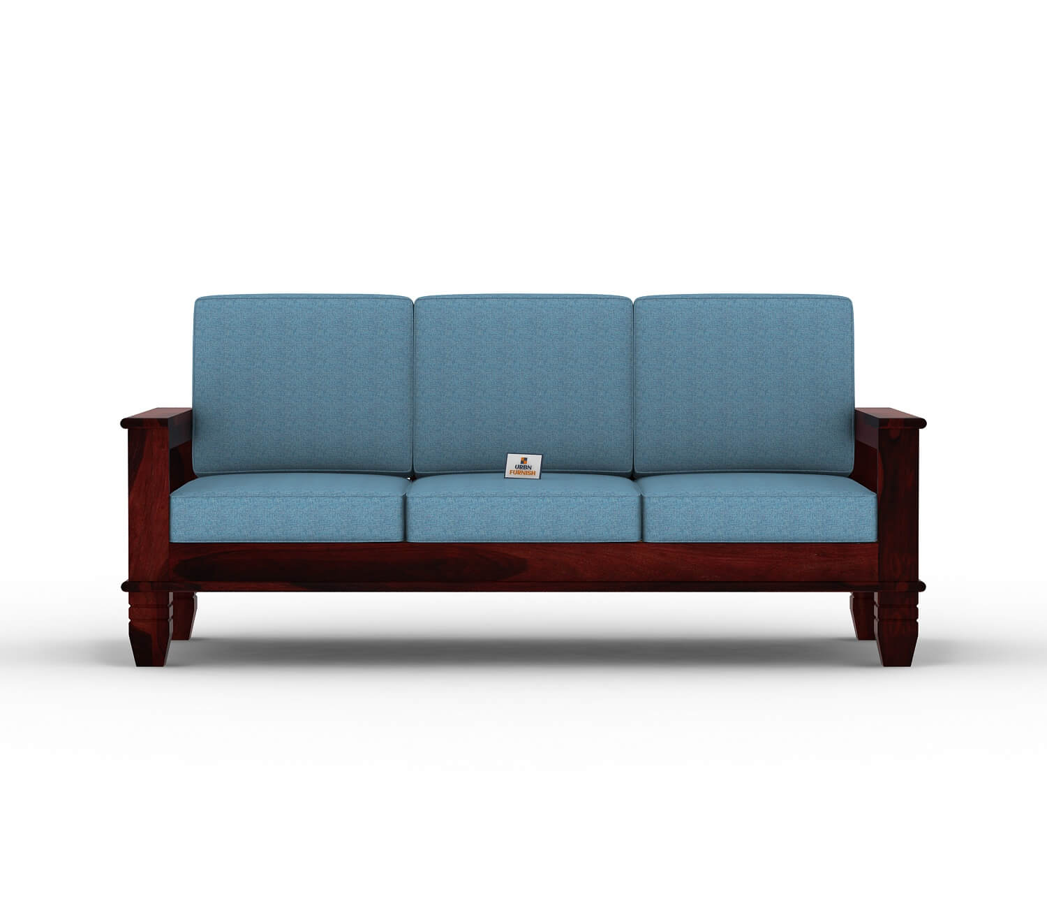Angelic Wooden 3+1+1 Sofa Set - Urbnfurnish