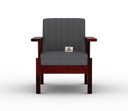 Beamish Wooden 3+1+1 Sofa Set - Urbnfurnish