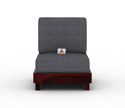 Finlauy Wooden 3+1+1 Sofa Set - Urbnfurnish