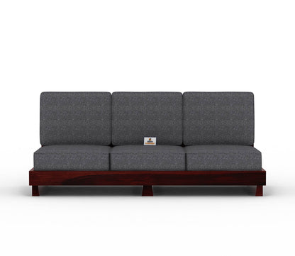 Finlauy Wooden 3+1+1 Sofa Set - Urbnfurnish