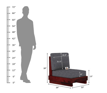 Finlauy Wooden 3+1+1 Sofa Set - Urbnfurnish