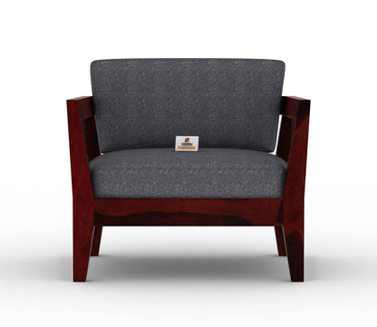 Sacby Wooden 3+1+1 Sofa Set - Urbnfurnish