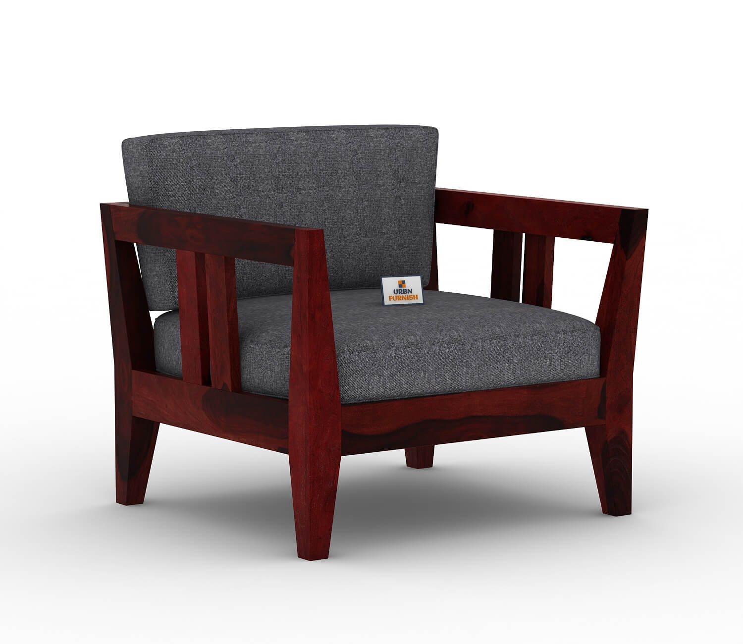 Sacby Wooden 3+1+1 Sofa Set - Urbnfurnish