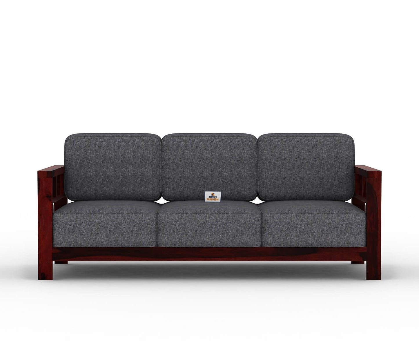 Drake Wooden 3+1+1 Sofa Set - Urbnfurnish