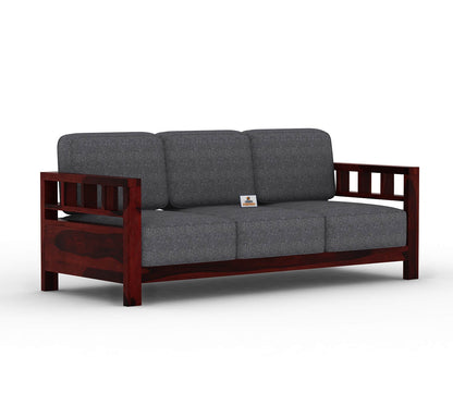 Drake Wooden 3+1+1 Sofa Set - Urbnfurnish