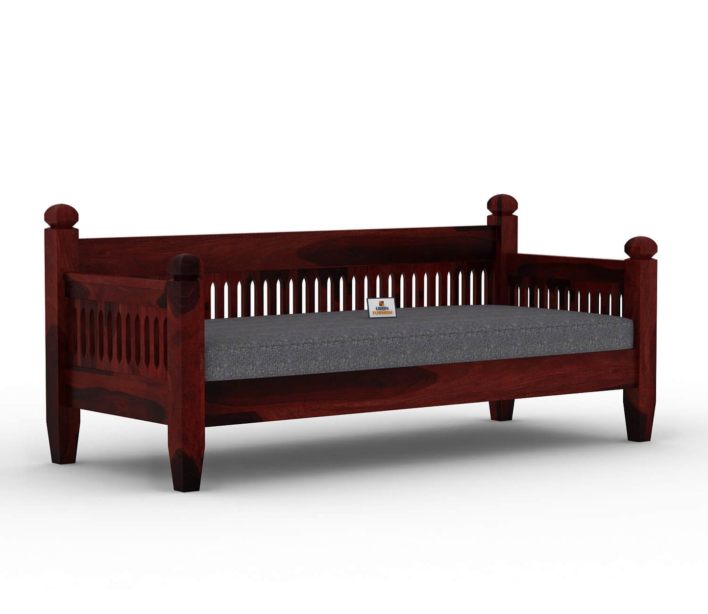 Ruby Wooden 3+1+1 Sofa Set - Urbnfurnish