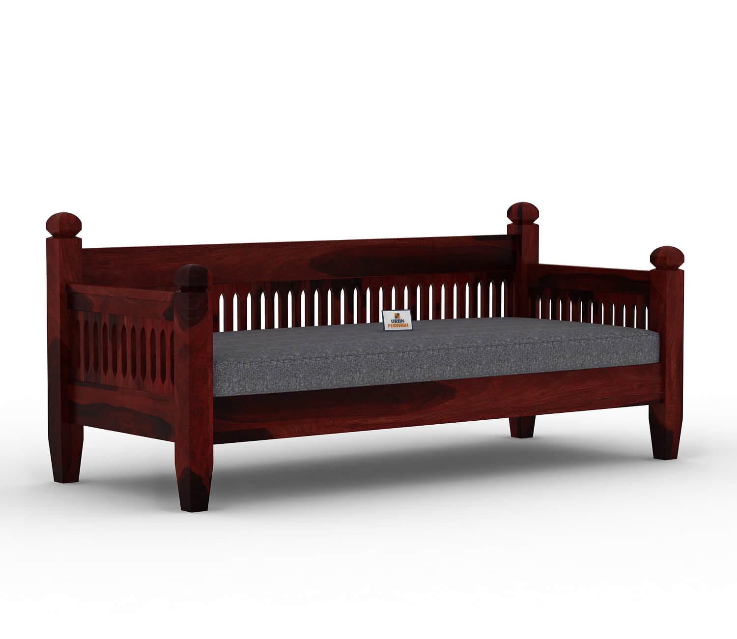 Ruby Wooden 3+1+1 Sofa Set - Urbnfurnish