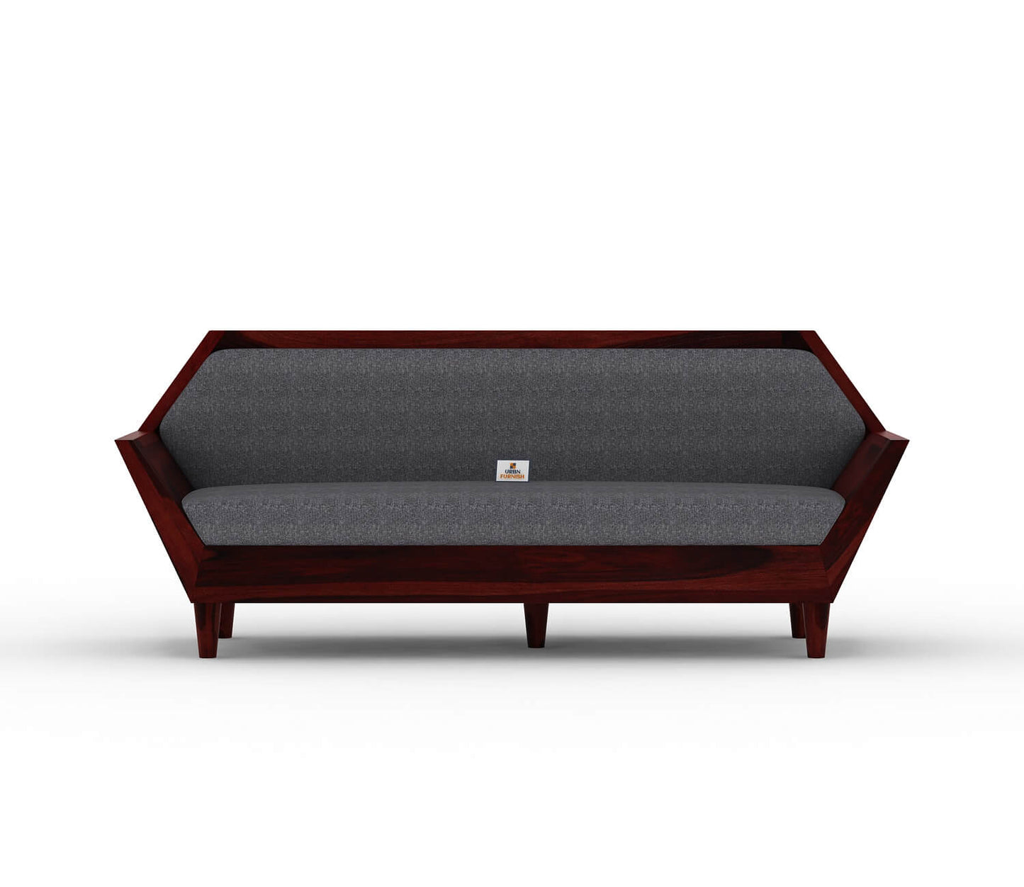 Jones Wooden 3+1+1 Sofa Set - Urbnfurnish