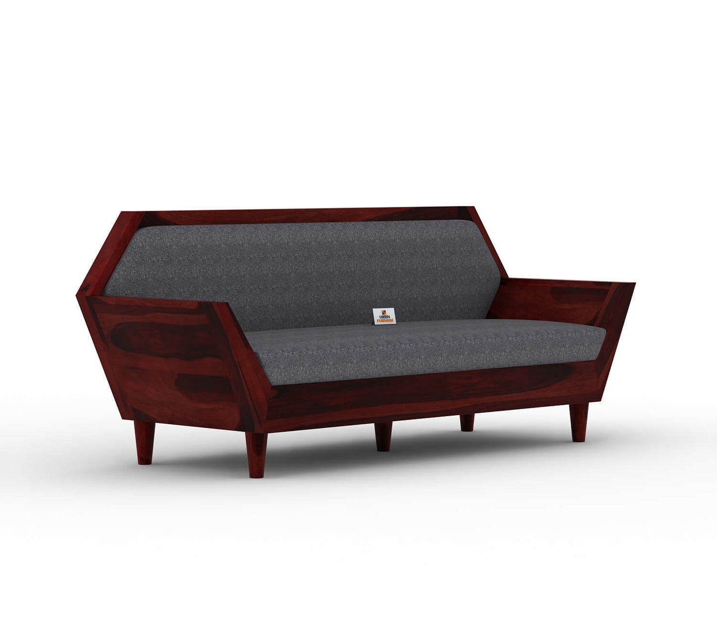 Jones Wooden 3+1+1 Sofa Set - Urbnfurnish