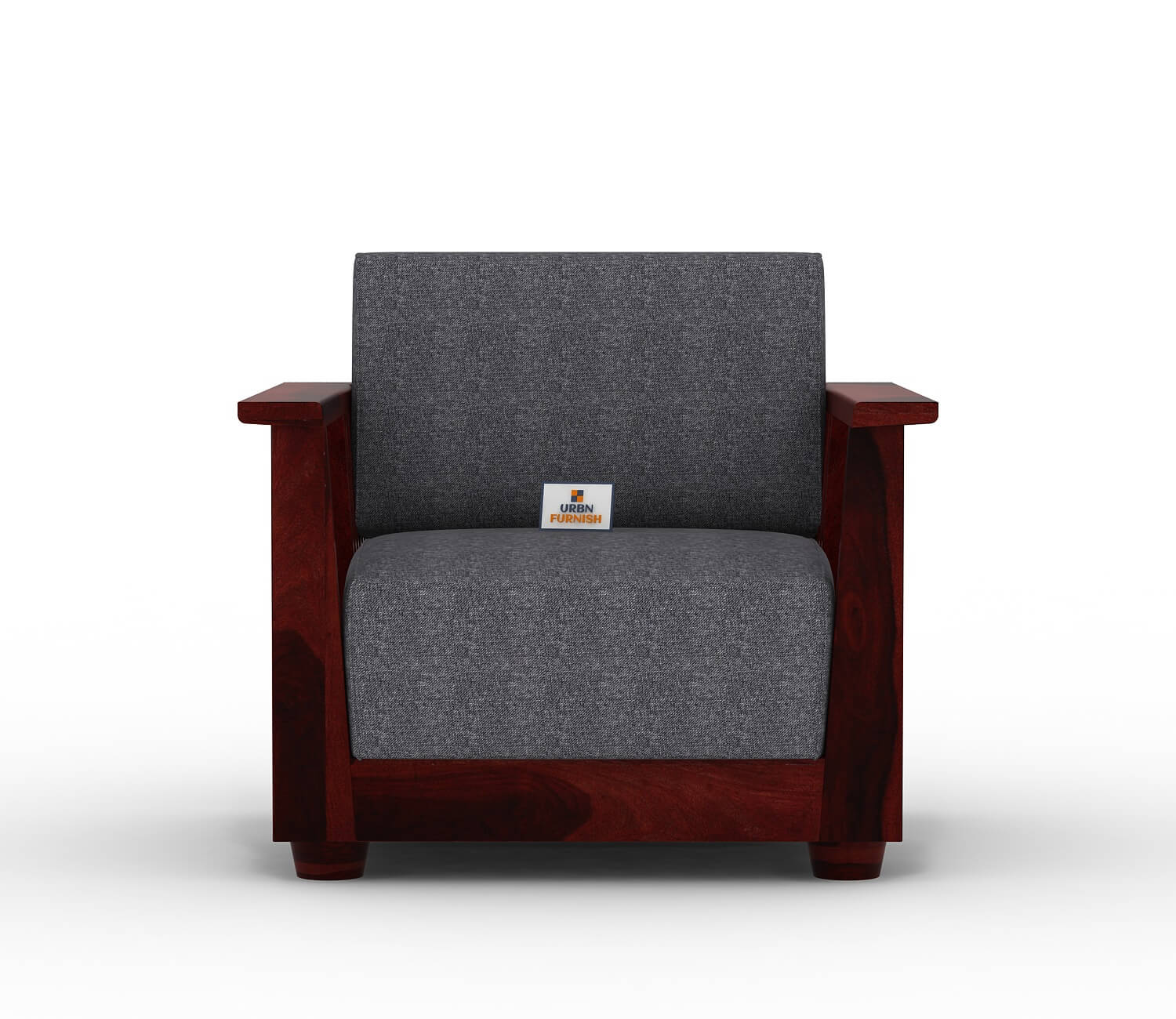 Olson Wooden 3+1+1 Sofa Set - Urbnfurnish
