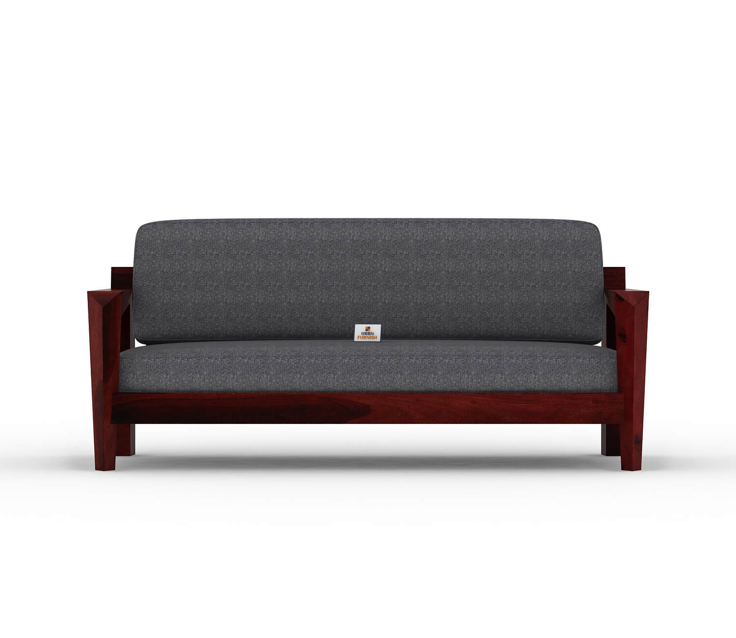 Hampton Wooden 3+1+1 Sofa Set - Urbnfurnish