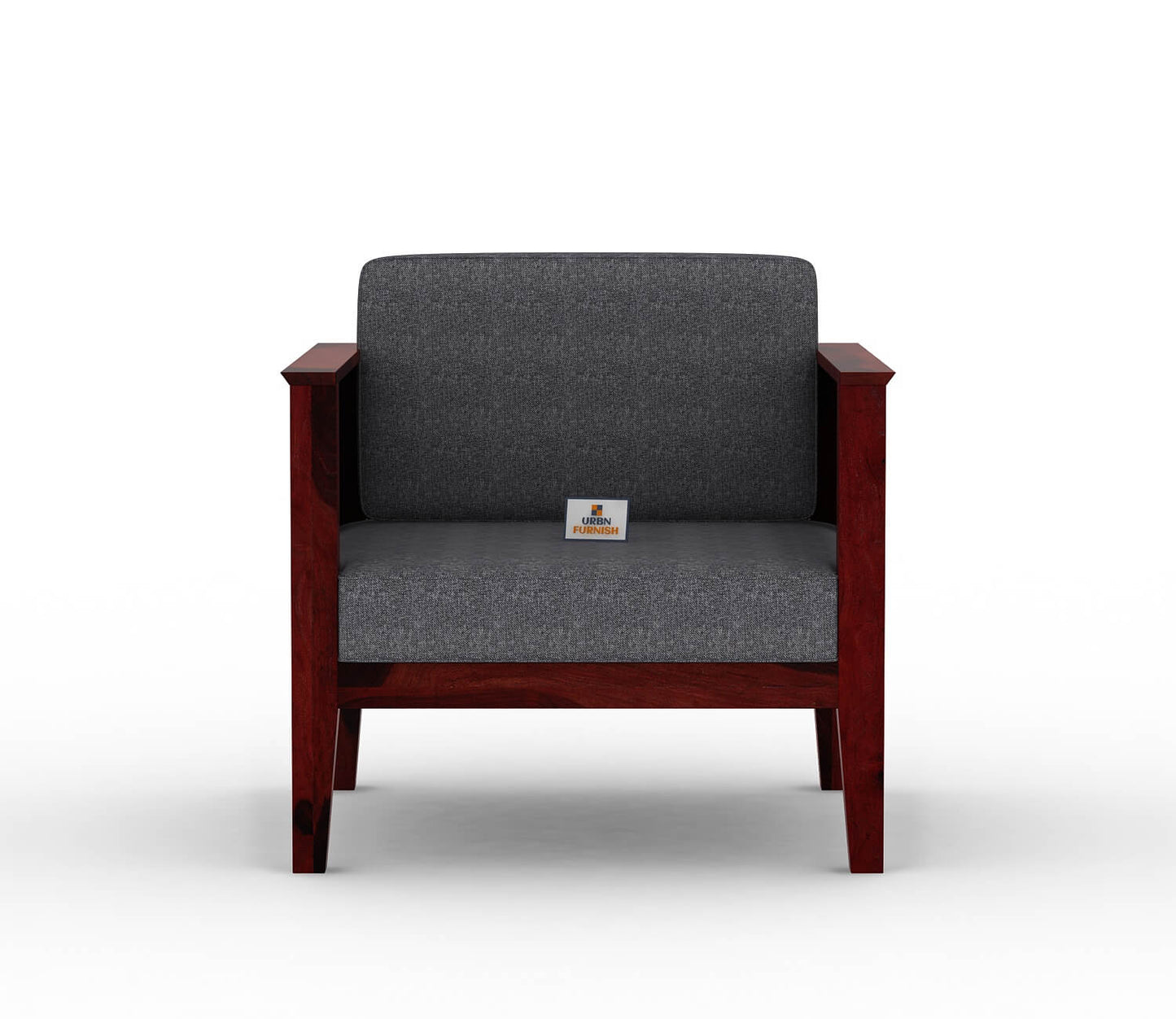 Venice Wooden 3+1+1 Sofa Set - Urbnfurnish