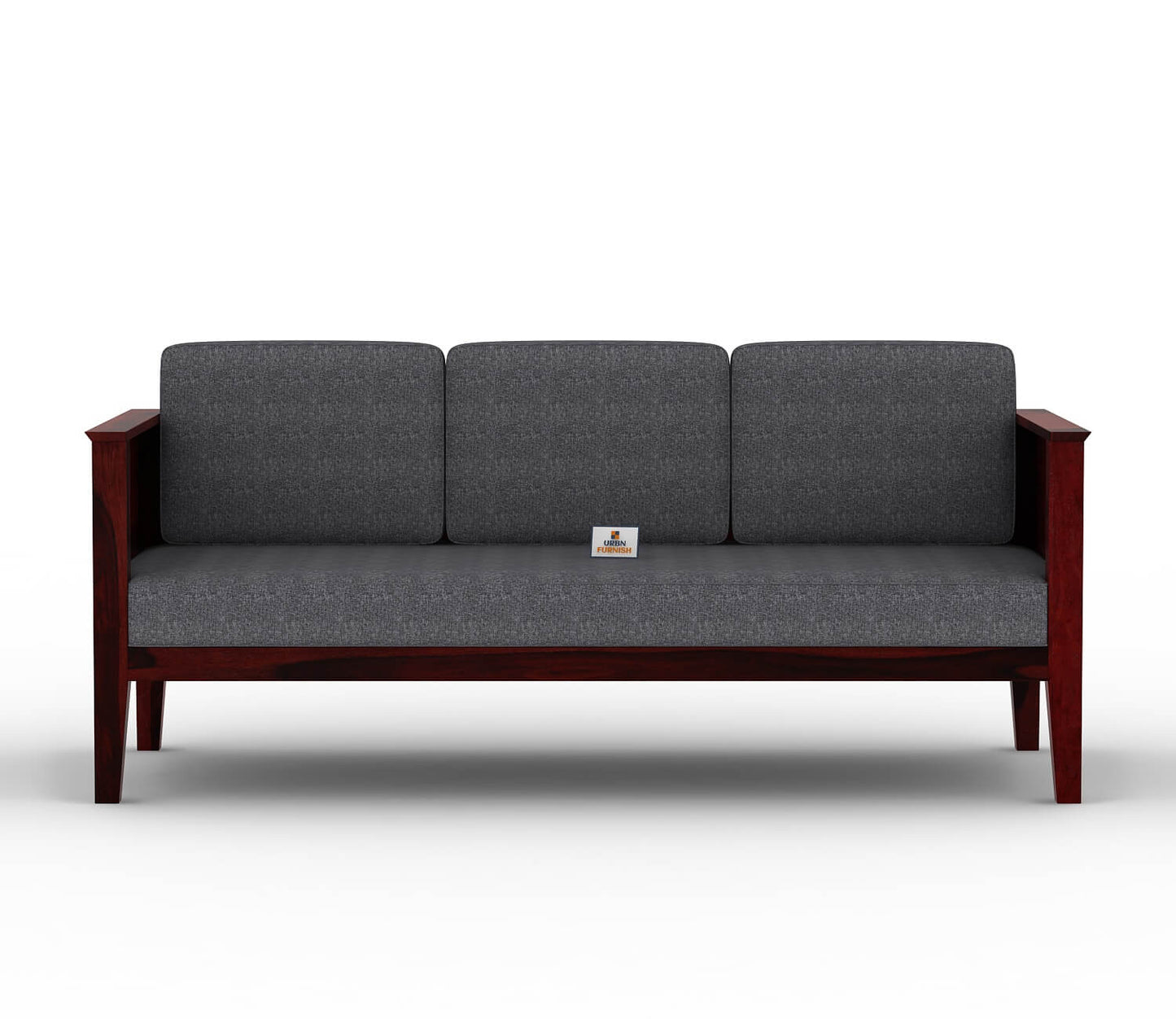 Venice Wooden 3+1+1 Sofa Set - Urbnfurnish