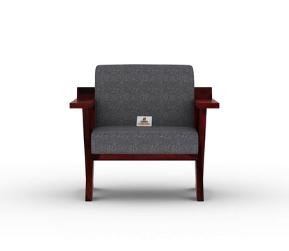 Lewis Wooden 3+1+1 Sofa Set - Urbnfurnish