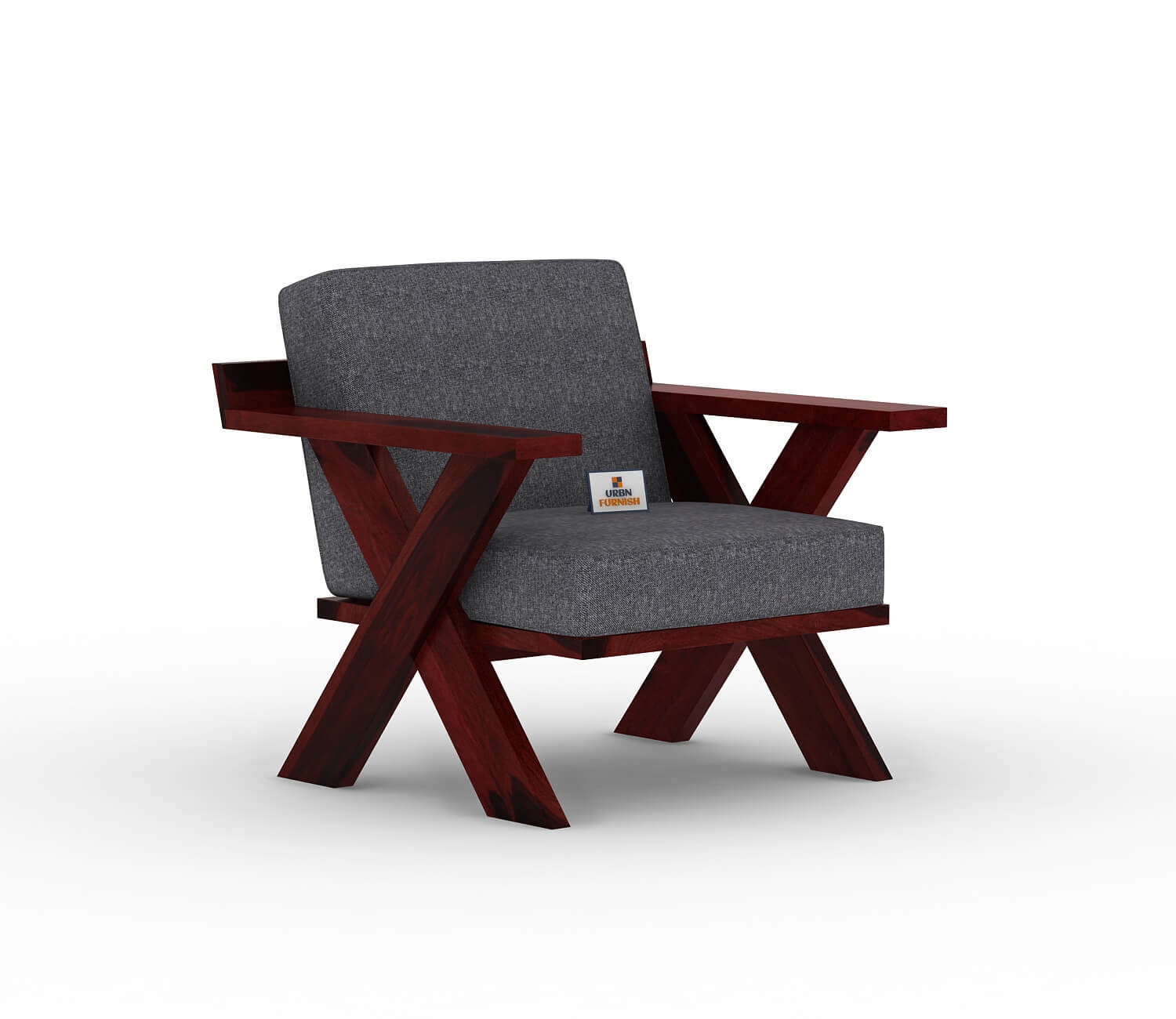 Lewis Wooden 3+1+1 Sofa Set - Urbnfurnish