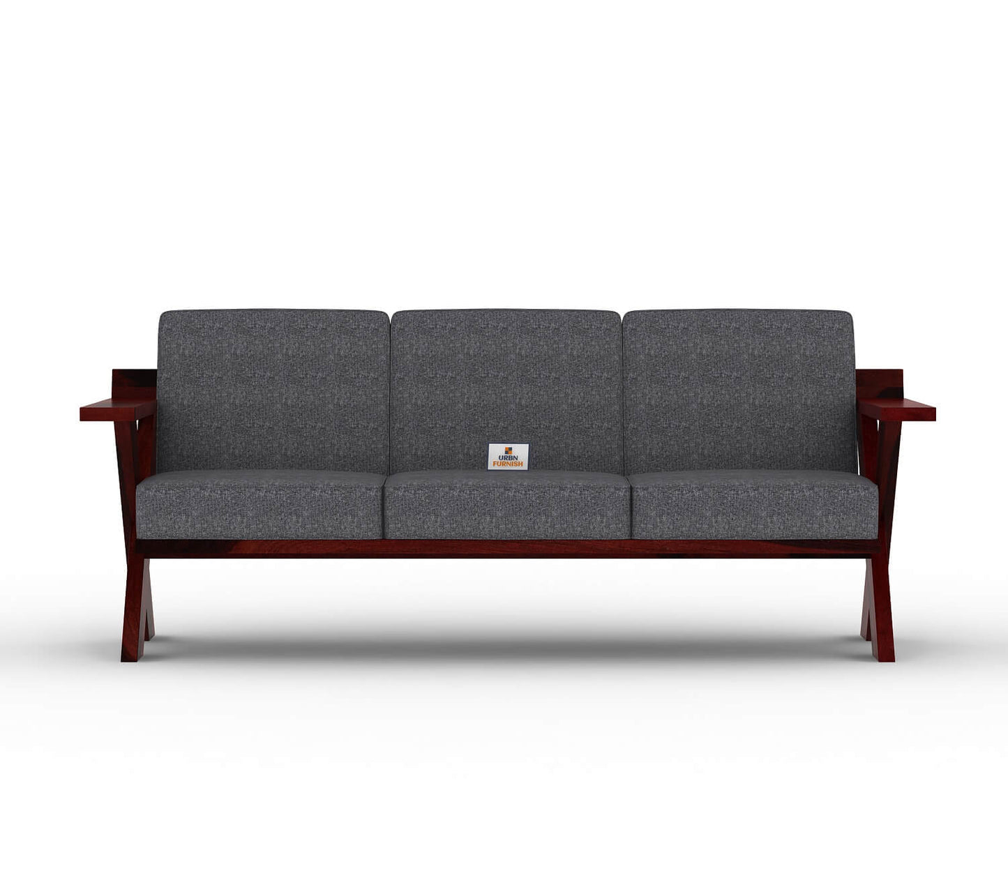 Lewis Wooden 3+1+1 Sofa Set - Urbnfurnish