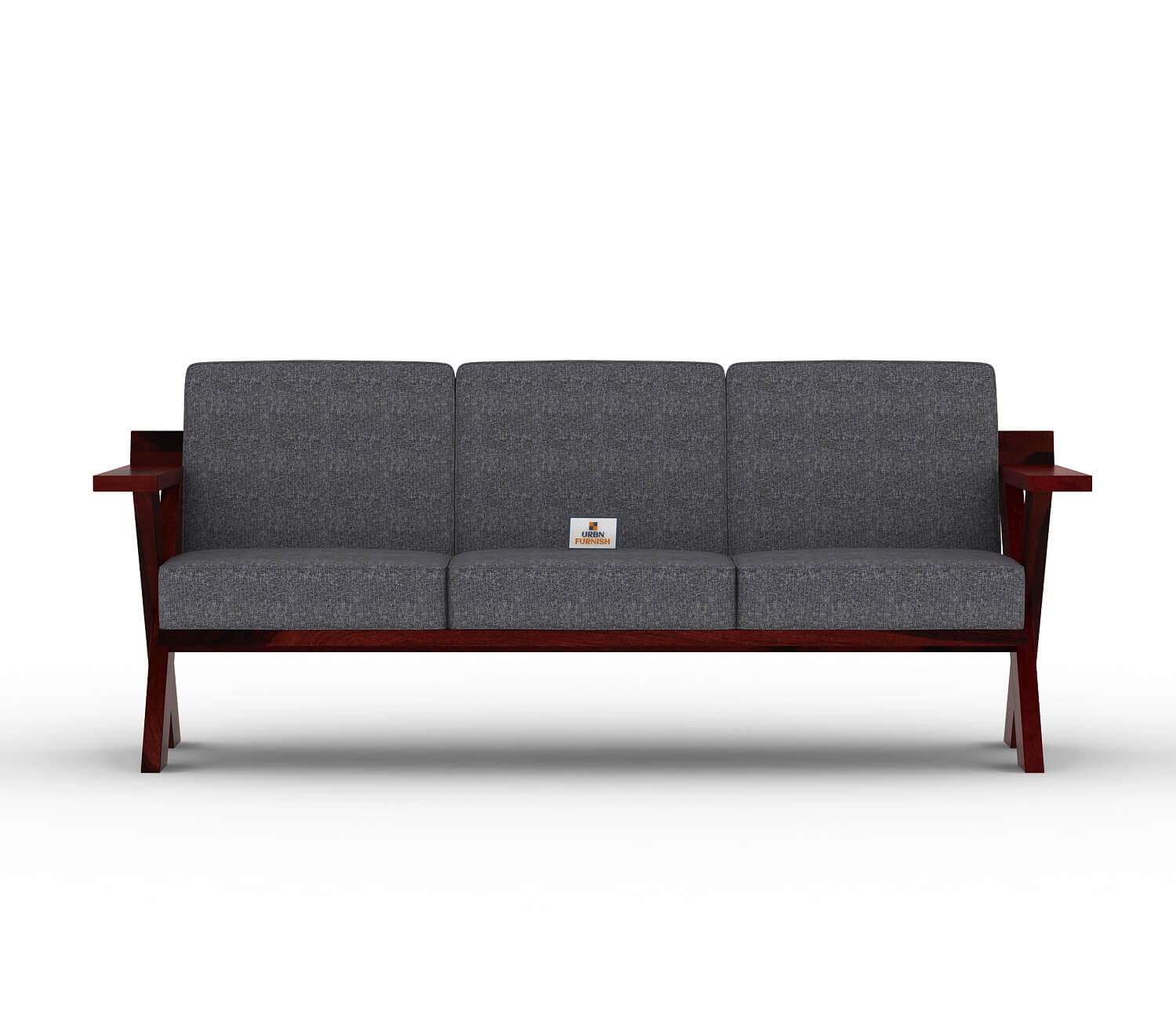 Lewis Wooden 3+1+1 Sofa Set - Urbnfurnish
