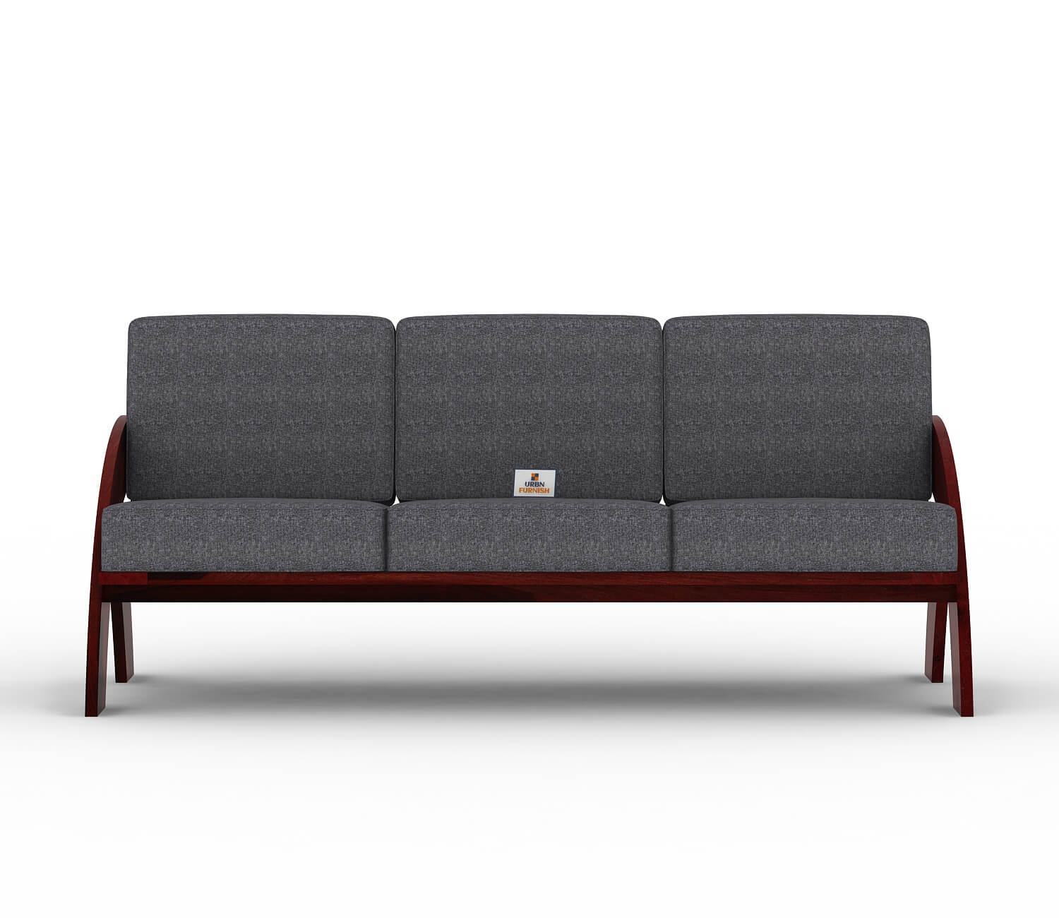Smith Wooden 3+1+1 Sofa Set - Urbnfurnish