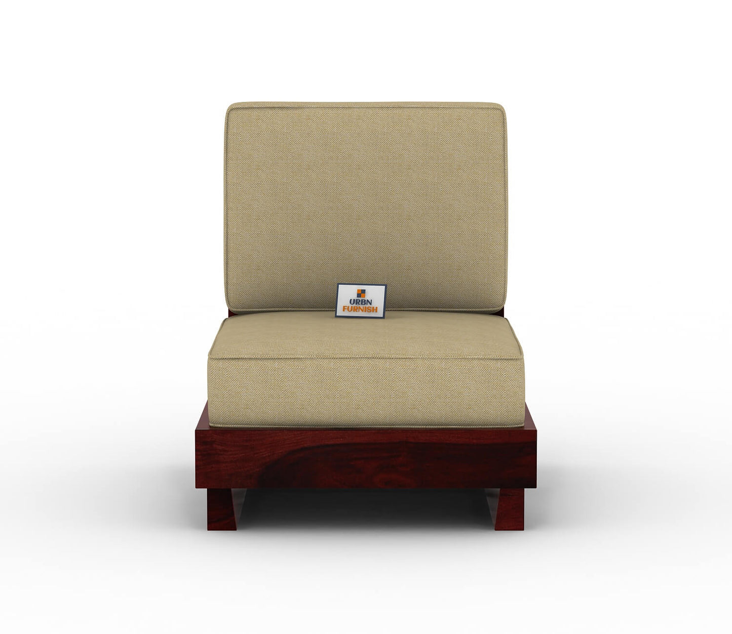 Finlauy Wooden 3+1+1 Sofa Set - Urbnfurnish