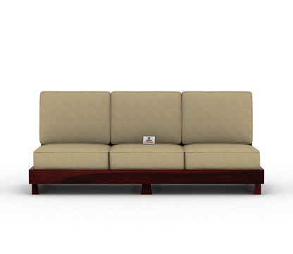 Finlauy Wooden 3+1+1 Sofa Set - Urbnfurnish