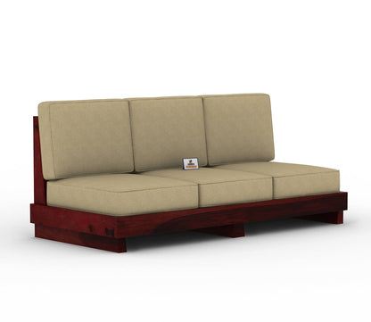Finlauy Wooden 3+1+1 Sofa Set - Urbnfurnish