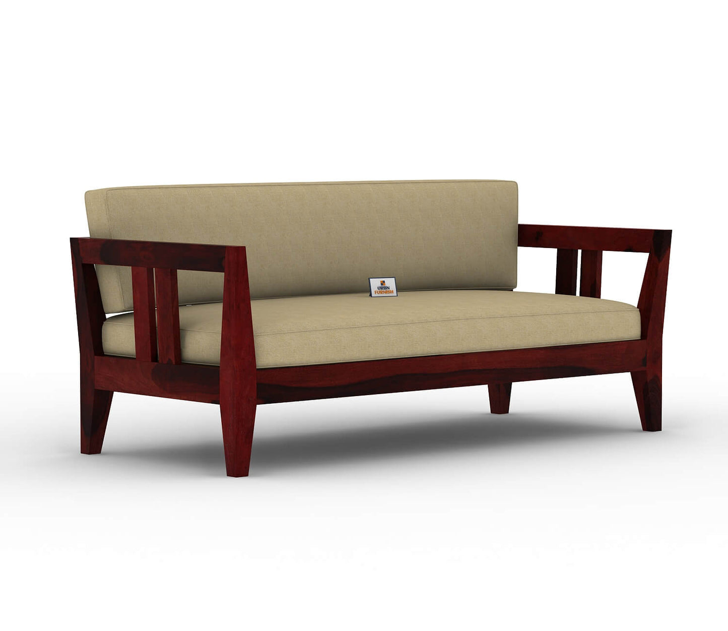 Sacby Wooden 3+1+1 Sofa Set - Urbnfurnish