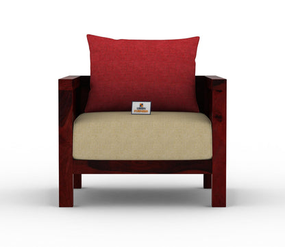 Stamford Wooden 3+1+1 Sofa Set - Urbnfurnish
