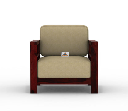 Drake Wooden 3+1+1 Sofa Set - Urbnfurnish